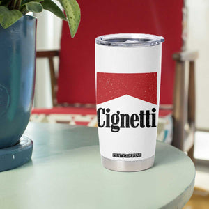 Cignetti Retro Red Box Tumbler Cup Indiana Game Day Sports Fan TS02 Print Your Wear