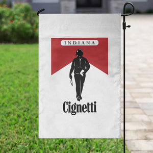 Cignetti Walking Retro Red Box Garden Flag Indiana Game Day Sports Fan TS02 Print Your Wear