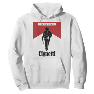 Cignetti Walking Retro Red Box Hoodie Indiana Game Day Sports Fan TS02 White Print Your Wear
