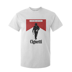 Cignetti Walking Retro Red Box T Shirt For Kid Indiana Game Day Sports Fan TS02 White Print Your Wear