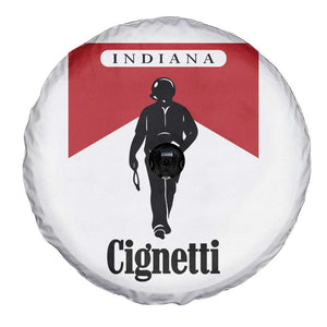 Cignetti Walking Retro Red Box Spare Tire Cover Indiana Game Day Sports Fan TS02 Print Your Wear