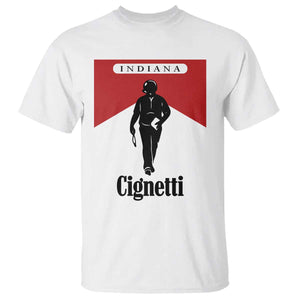 Cignetti Walking Retro Red Box T Shirt Indiana Game Day Sports Fan TS02 White Print Your Wear