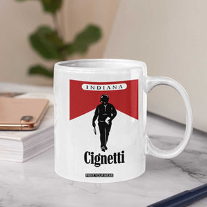 Cignetti Walking Retro Red Box Coffee Mug Indiana Game Day Sports Fan TS02 Print Your Wear