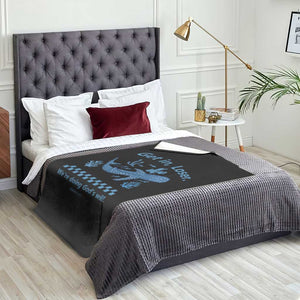 Funny Whale Shark Christian Bible Jonah 1:17 Throw Blanket Get In Loser We're Doing God's Will TS02 Print Your Wear