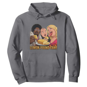 Funny Lemon Pound Cake Meme Hoodie Retro Edgy Music Humor Gift for Party Lovers TS02 Charcoal Print Your Wear
