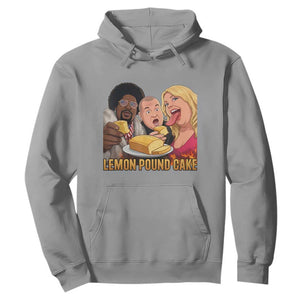 Funny Lemon Pound Cake Meme Hoodie Retro Edgy Music Humor Gift for Party Lovers TS02 Sport Gray Print Your Wear