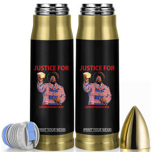 Justice for Lemon Pound Cake Bullet Tumbler Funny Viral Edgy Meme Courtroom Parody Rap Fans TS02 Black Print Your Wear