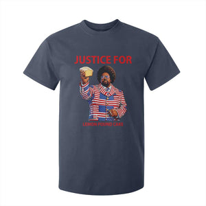 Justice for Lemon Pound Cake T Shirt For Kid Funny Viral Edgy Meme Courtroom Parody Rap Fans TS02 Navy Print Your Wear