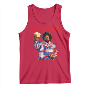 Justice for Lemon Pound Cake Tank Top Funny Viral Edgy Meme Courtroom Parody Rap Fans TS02 Red Print Your Wear