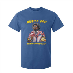 Justice for Lemon Pound Cake Funny Viral Meme T Shirt For Kid Edgy Hip Hop Humor Parody Gift for Rap Fans TS02 Royal Blue Print Your Wear