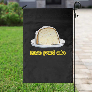 Lemon Pound Cake Funny Meme Garden Flag Viral Edgy Hip Hop Humor Parody Gift for Rap Fans TS02 Print Your Wear