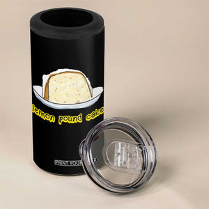 Lemon Pound Cake Funny Meme 4 in 1 Can Cooler Tumbler Viral Edgy Hip Hop Humor Parody Gift for Rap Fans TS02 Print Your Wear