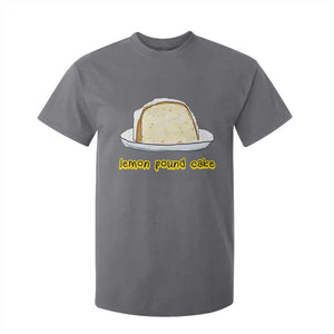 Lemon Pound Cake Funny Meme T Shirt For Kid Viral Edgy Hip Hop Humor Parody Gift for Rap Fans TS02 Charcoal Print Your Wear