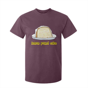 Lemon Pound Cake Funny Meme T Shirt For Kid Viral Edgy Hip Hop Humor Parody Gift for Rap Fans TS02 Maroon Print Your Wear