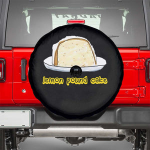 Lemon Pound Cake Funny Meme Spare Tire Cover Viral Edgy Hip Hop Humor Parody Gift for Rap Fans TS02 Black Print Your Wear