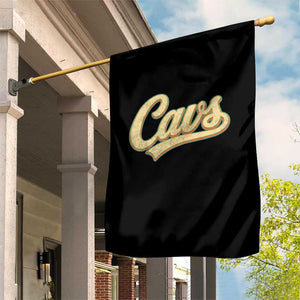 Vintage Cavs Name Script Garden Flag for Sports Fan TS02 Print Your Wear