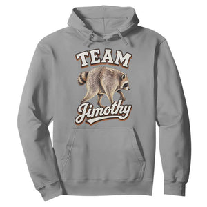 Team Jimothy Funny Viral Seattle Raccoon Legend Hoodie Trash Panda Meme Vintage Sports Style Graphic TS02 Sport Gray Print Your Wear