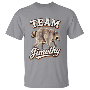 Team Jimothy Funny Viral Seattle Raccoon Legend T Shirt Trash Panda Meme Vintage Sports Style Graphic TS02 Sport Gray Print Your Wear