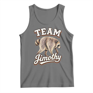 Team Jimothy Funny Viral Seattle Raccoon Legend Tank Top Trash Panda Meme Vintage Sports Style Graphic TS02 Black Heather Print Your Wear