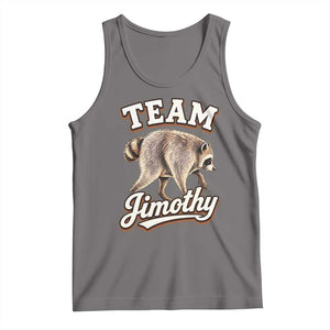 Team Jimothy Funny Viral Seattle Raccoon Legend Tank Top Trash Panda Meme Vintage Sports Style Graphic TS02 Deep Heather Print Your Wear