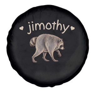 Cute Jimothy the Raccoon Heart Graphic Spare Tire Cover Viral Seattle Trash Panda Meme TS02 Print Your Wear