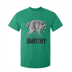 Viral Seattle Jimothy the Raccoon T Shirt For Kid Vintage Trash Panda Meme Graphic TS02 Irish Green Print Your Wear