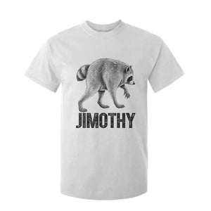 Viral Seattle Jimothy the Raccoon T Shirt For Kid Vintage Trash Panda Meme Graphic TS02 White Print Your Wear