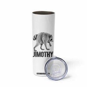 Viral Seattle Jimothy the Raccoon Skinny Tumbler Vintage Trash Panda Meme Graphic