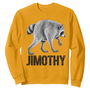 Viral Seattle Jimothy the Raccoon Sweatshirt Vintage Trash Panda Meme Graphic TS02 Gold Print Your Wear