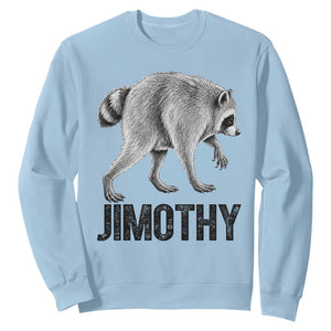 Viral Seattle Jimothy the Raccoon Sweatshirt Vintage Trash Panda Meme Graphic TS02 Light Blue Print Your Wear