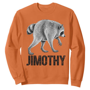 Viral Seattle Jimothy the Raccoon Sweatshirt Vintage Trash Panda Meme Graphic TS02 Orange Print Your Wear