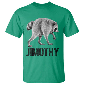 Viral Seattle Jimothy the Raccoon T Shirt Vintage Trash Panda Meme Graphic TS02 Irish Green Print Your Wear