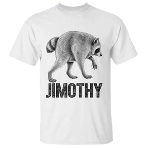 Viral Seattle Jimothy the Raccoon T Shirt Vintage Trash Panda Meme Graphic TS02 White Print Your Wear