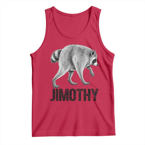 Viral Seattle Jimothy the Raccoon Tank Top Vintage Trash Panda Meme Graphic