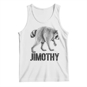 Viral Seattle Jimothy the Raccoon Tank Top Vintage Trash Panda Meme Graphic