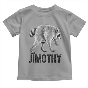 Viral Seattle Jimothy the Raccoon Toddler T Shirt Vintage Trash Panda Meme Graphic TS02 Sport Gray Print Your Wear