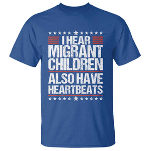 I Hear Migrant Children Also Have Heartbeats T Shirt Vintage Stars Human Rights Social Justice