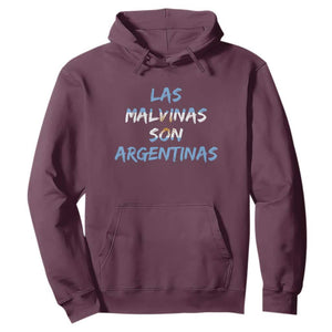 Patriotic Las Malvinas Son Argentinas Flag Hoodie Argentine Heritage Sun of May Argentina Sovereignty