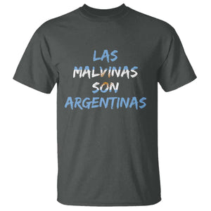 Patriotic Las Malvinas Son Argentinas Flag T Shirt Argentine Heritage Sun of May Argentina Sovereignty