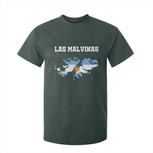 Las Malvinas Island Map Flag Graphic T Shirt For Kid Patriotic Sovereignty Argentine Heritage Sun of May Pride