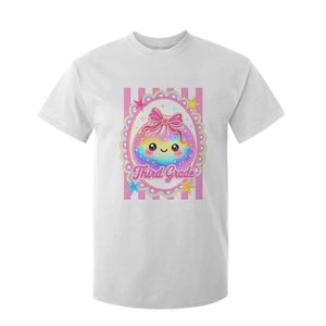 Kawaii Third Grade Glitter Dumpling Printed Graphic T Shirt For Kid Cute First Day Back To School for Students Teachers