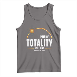 Path of Totality Iceland August 12 2026 Tank Top Total Solar Eclipse Astronomy Travel Gift
