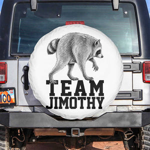 Team Jimothy Viral Seattle Raccoon Spare Tire Cover Vintage Trash Panda Meme Graphic