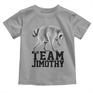 Team Jimothy Viral Seattle Raccoon Toddler T Shirt Vintage Trash Panda Meme Graphic TS02 Sport Gray Print Your Wear