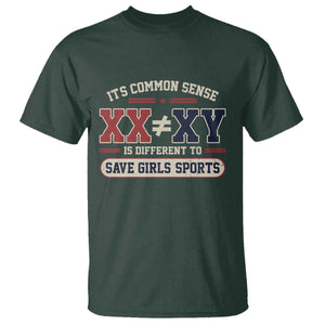 Save Girls Sports XX Does Not Equal XY T Shirt Biological Science Vintage Varsity Athletic Graphic