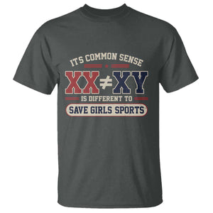 Save Girls Sports XX Does Not Equal XY T Shirt Biological Science Vintage Varsity Athletic Graphic