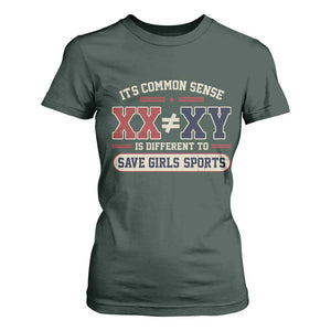 Save Girls Sports XX Does Not Equal XY T Shirt For Women Biological Science Vintage Varsity Athletic Graphic