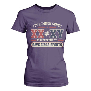 Save Girls Sports XX Does Not Equal XY T Shirt For Women Biological Science Vintage Varsity Athletic Graphic