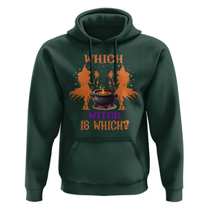 Halloween Witch Hoodie One More Chapter Book Of Spells Witchcraft TS02 Dark Forest Green Print Your Wear