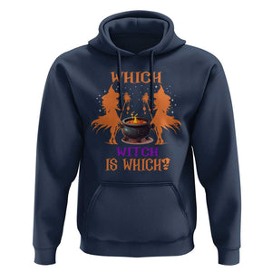 Halloween Witch Hoodie One More Chapter Book Of Spells Witchcraft TS02 Navy Print Your Wear
